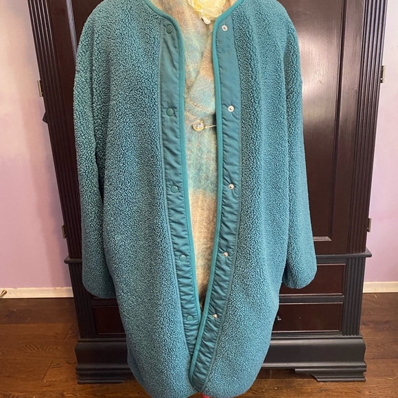 Wilfred Sherpa Long Liner Jacketet - Picture 14 of 14